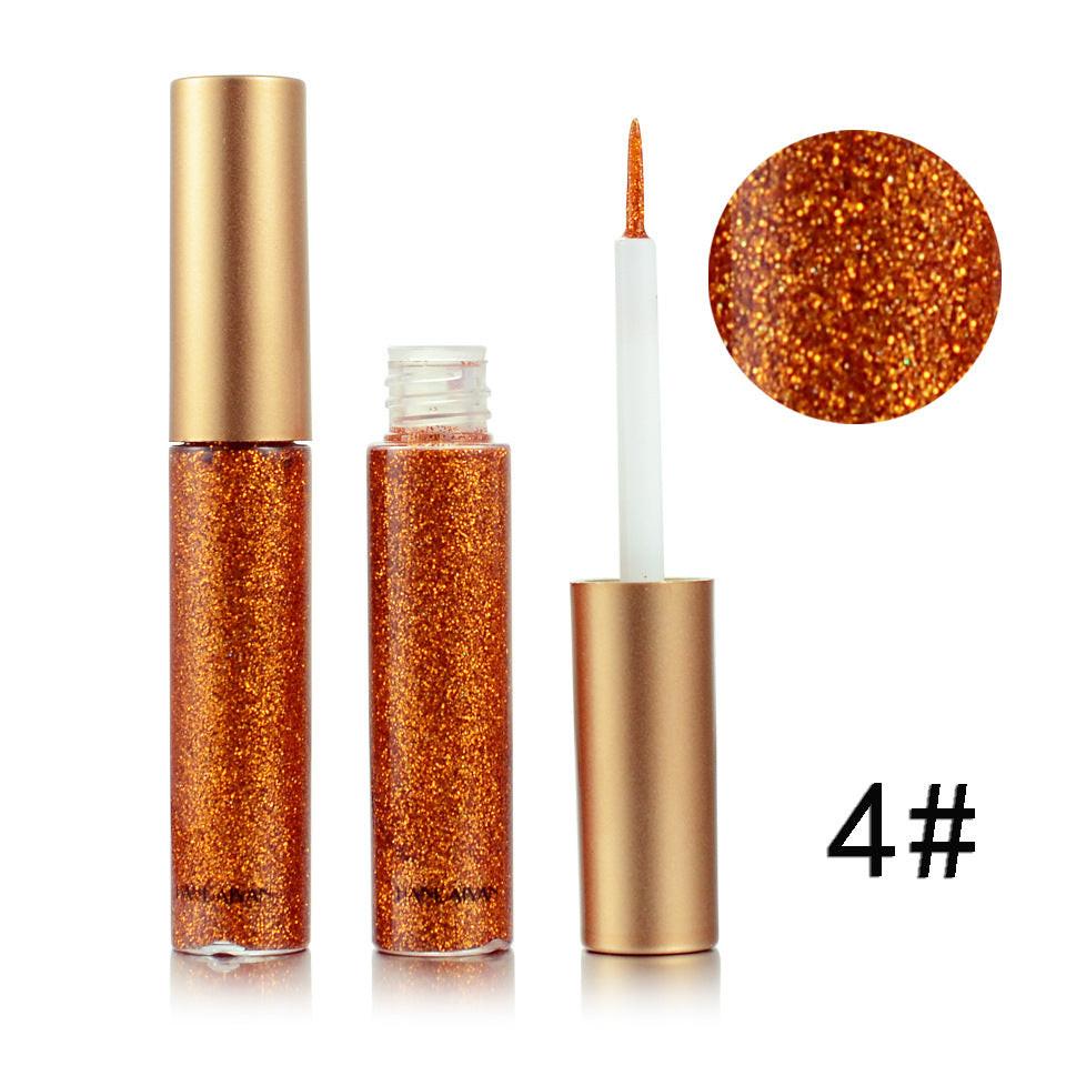 Stage Nightclub Makeup Performance Makeup Colorful Shiny Sequins Flashing Liquid Eye Shadow.