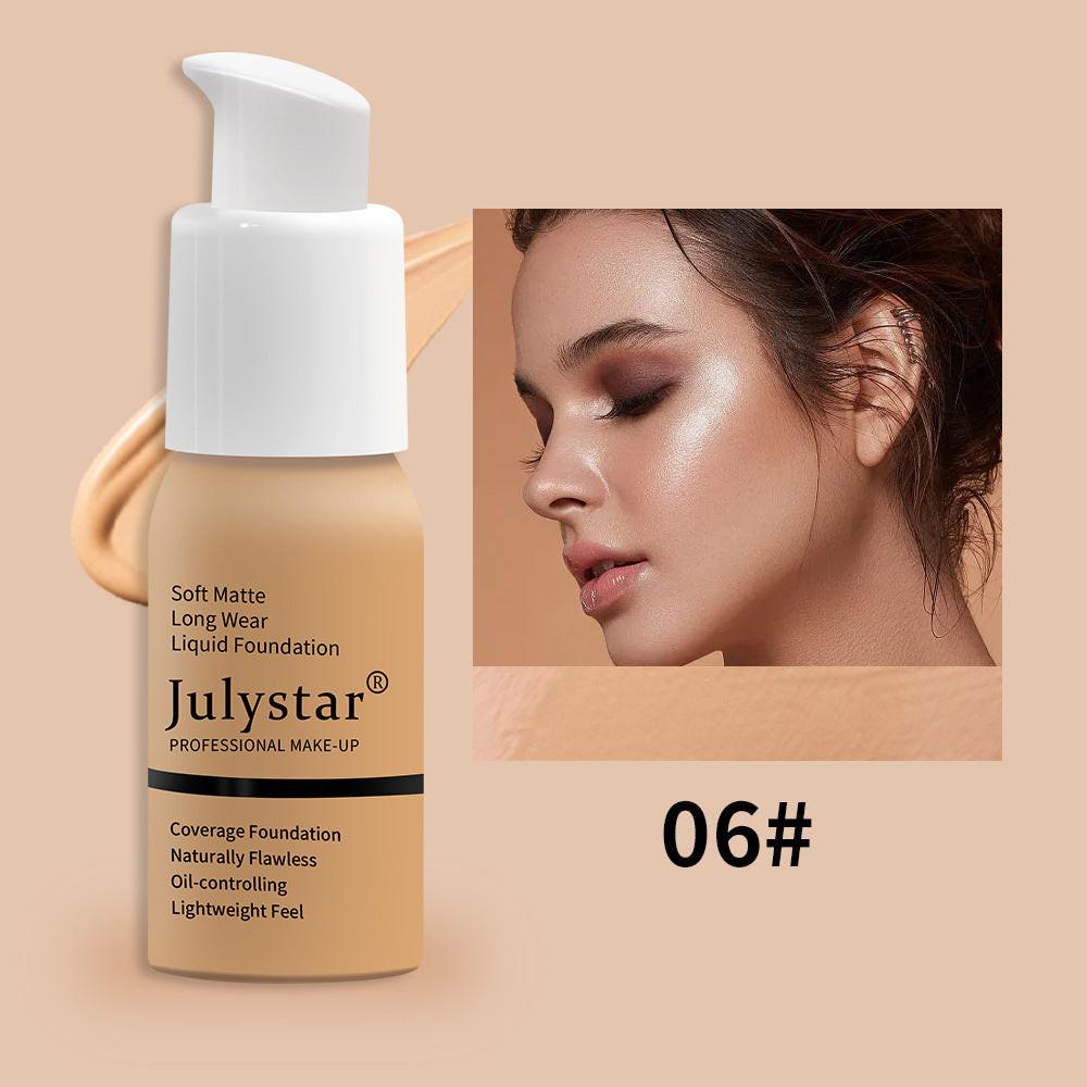 Waterproof Lasting Non Take Off Makeup Concealer Liquid Foundation Beauty Makeup.