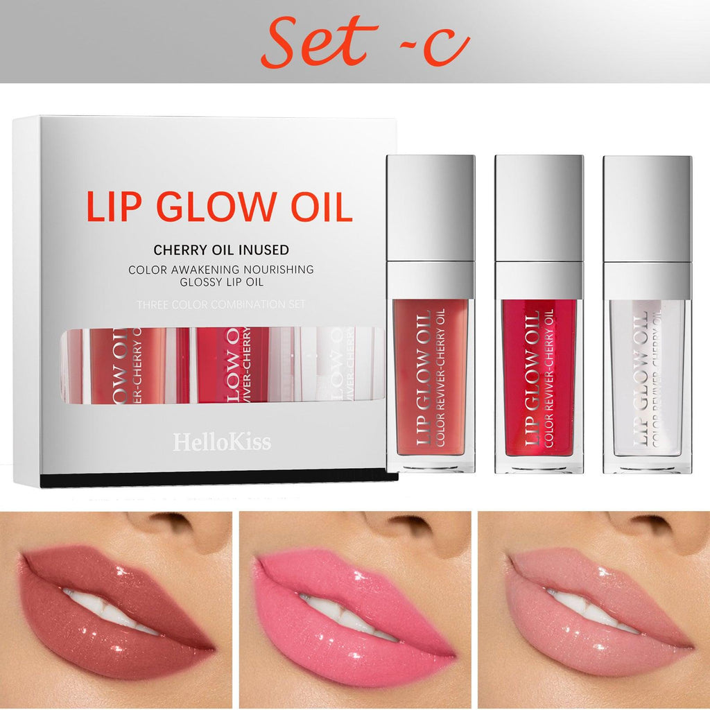 No Stain On Cup Moisturizing And Nourishing Lip Lip Gloss 3 Pack Suit.
