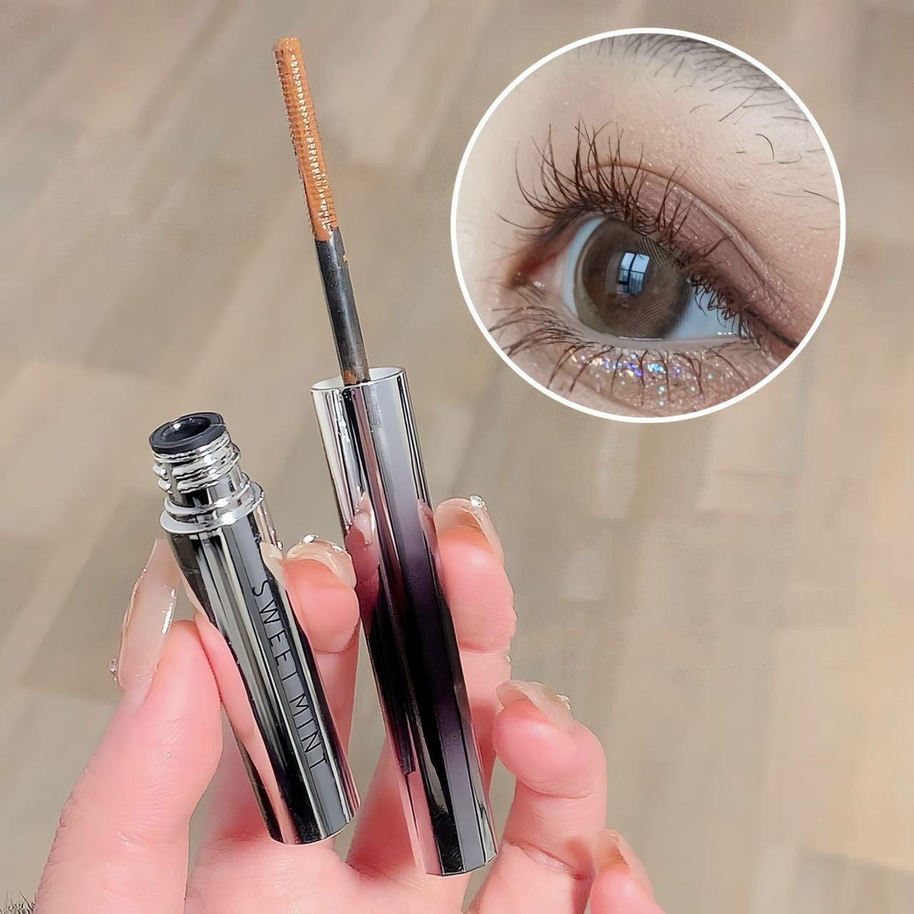 Curling Mascara Long Lasting Smear-proof Makeup Waterproof Not Smudge.