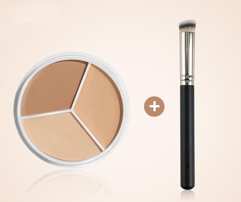 Three-color Concealer Waterproof Without Makeup.