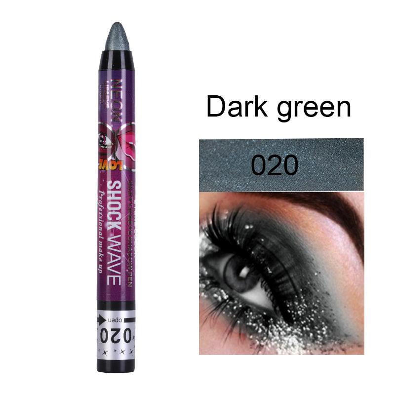 Eyeshadow Stick Eye Shadow Pencil Long Lasting Without Drying Eyes Makeup Pen Shimmer Cosmetics Tool.