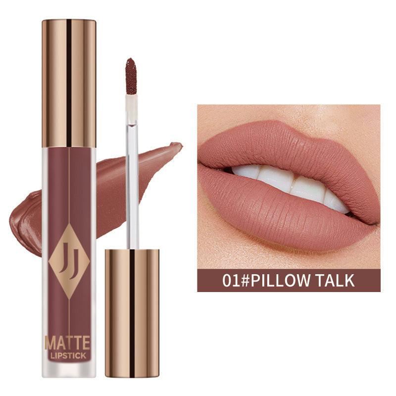 Matte Lip Gloss Moisturizing Color Rendering No Stain On Cup.