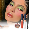Glitter Lip Gloss Suit Cold Color Pallete.