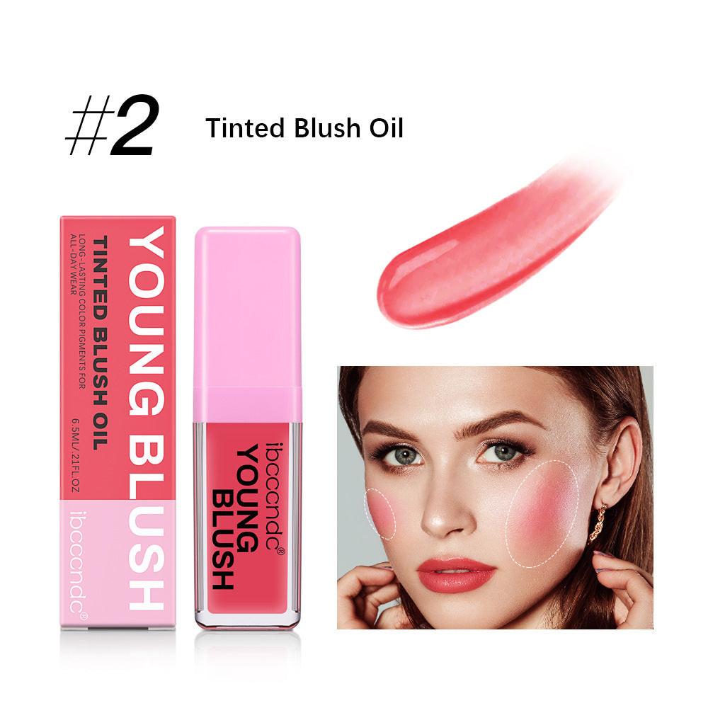 Natural Moisturizing Color-changing Blush Oil.