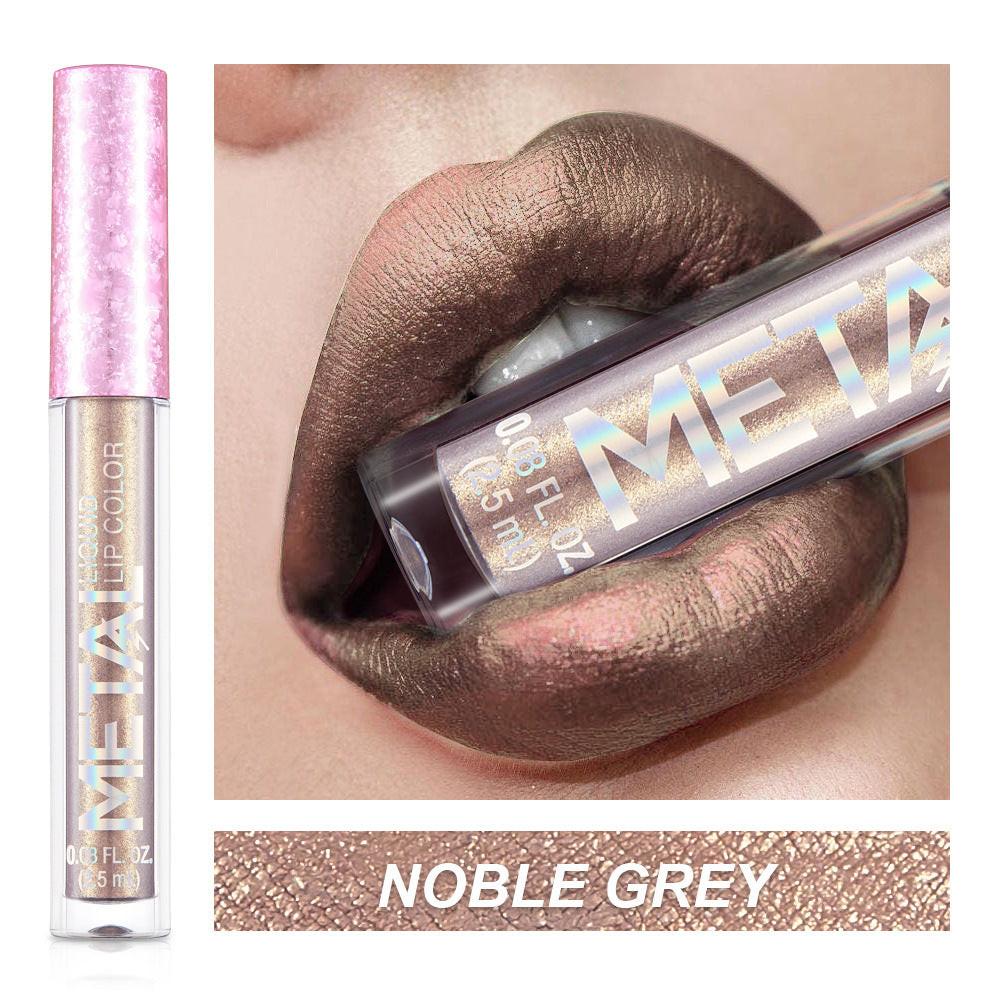 Metal Lip Gloss Waterproof Lipstick.