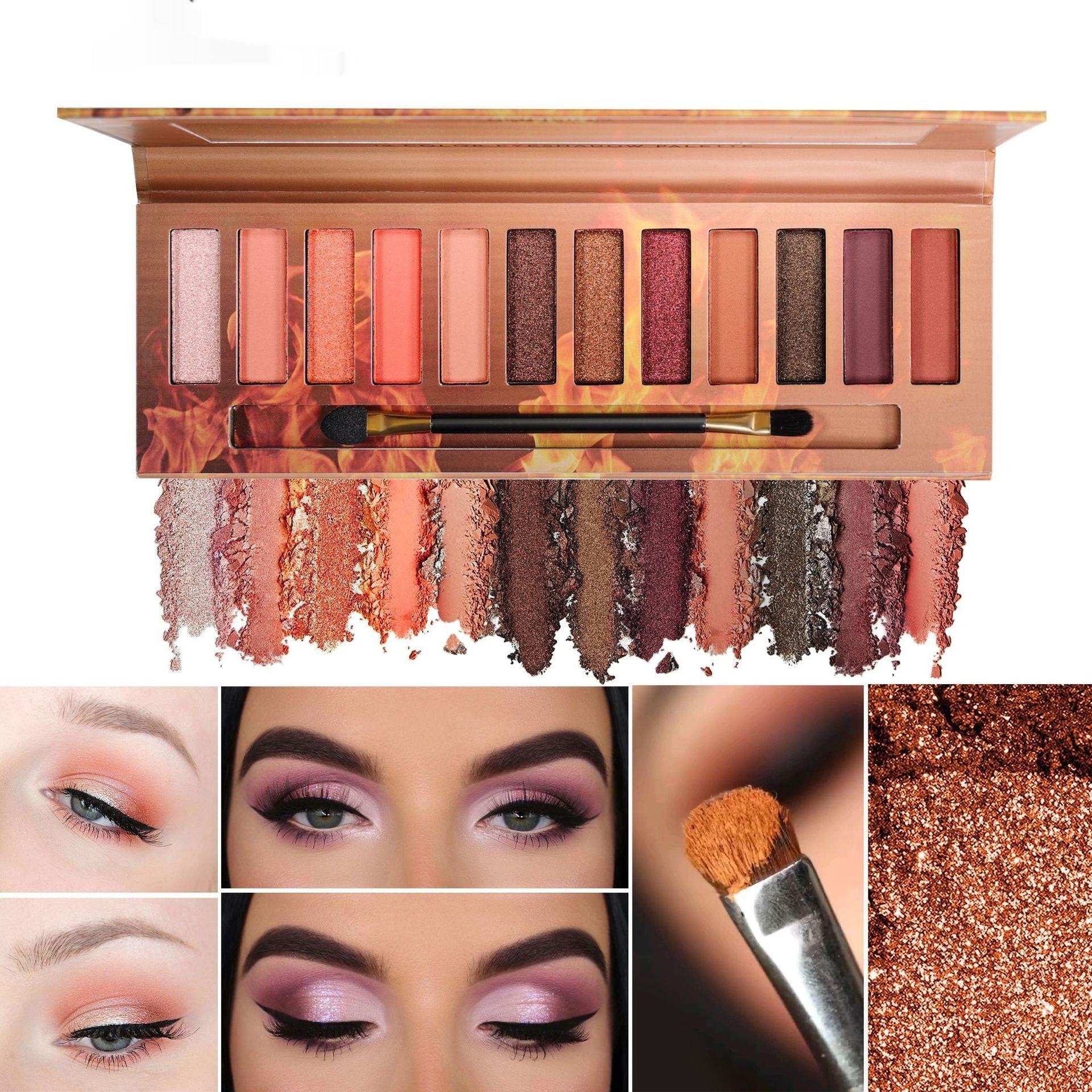Flame Eye Shadow Earth Color Pearlescent.