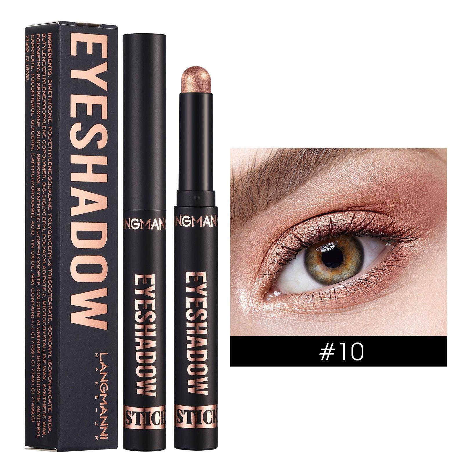 Eye Shadow Stick Waterproof And Durable Hot Sale Smudges Shimmer Matte.