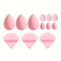 12 PCs Makeup Sponge Dry Wet Use Face Powder.