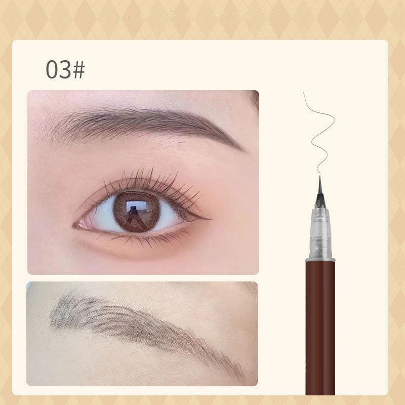 Very Fine Liquid Eyebrow Pencil Which Is Not Easy To Make Up.