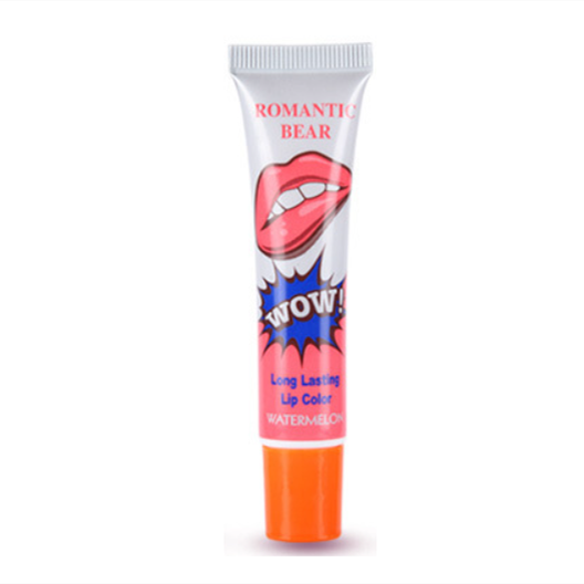 Amazing 6 Colors Peel Off Liquid Lipstick Waterproof Long Lasting Lip Gloss Mask Moisturizer Makeup Tear Pull Lip Lint Cosmetic.