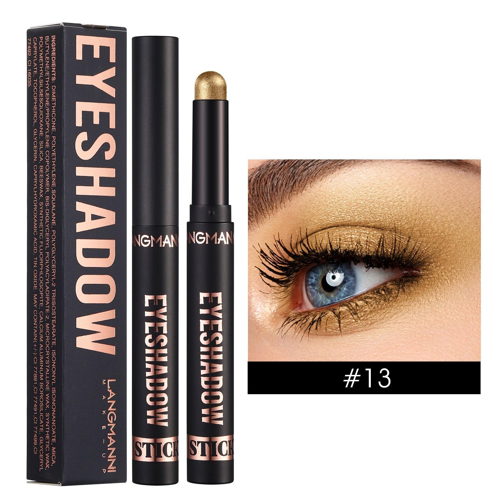 Eye Shadow Stick Waterproof And Durable Hot Sale Smudges Shimmer Matte.