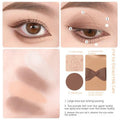 Three Colors Eye Shadow Powder Fine And Easy To Use.