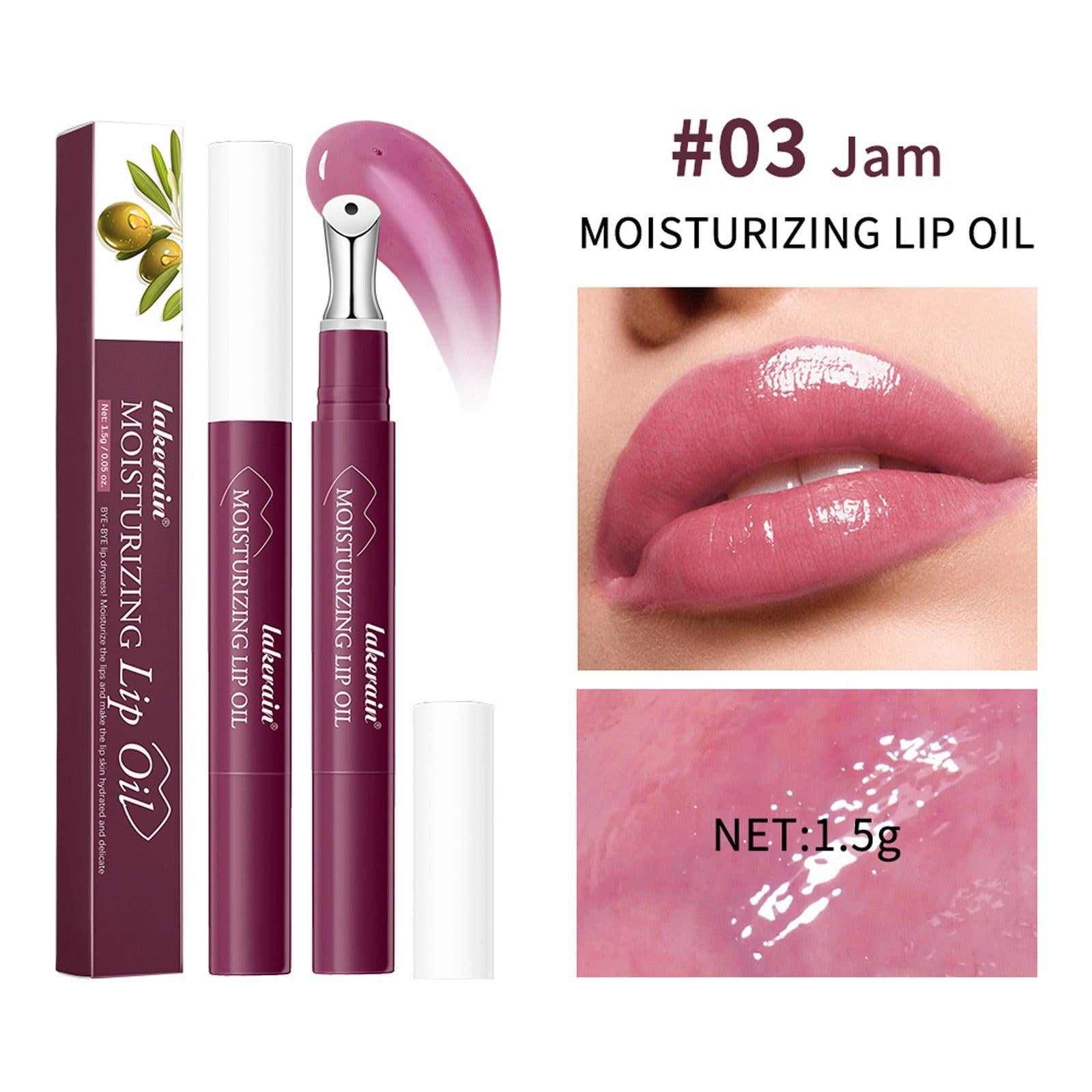 Nourishing Moisturizing Full Lips Lip Gloss Lip Balm.