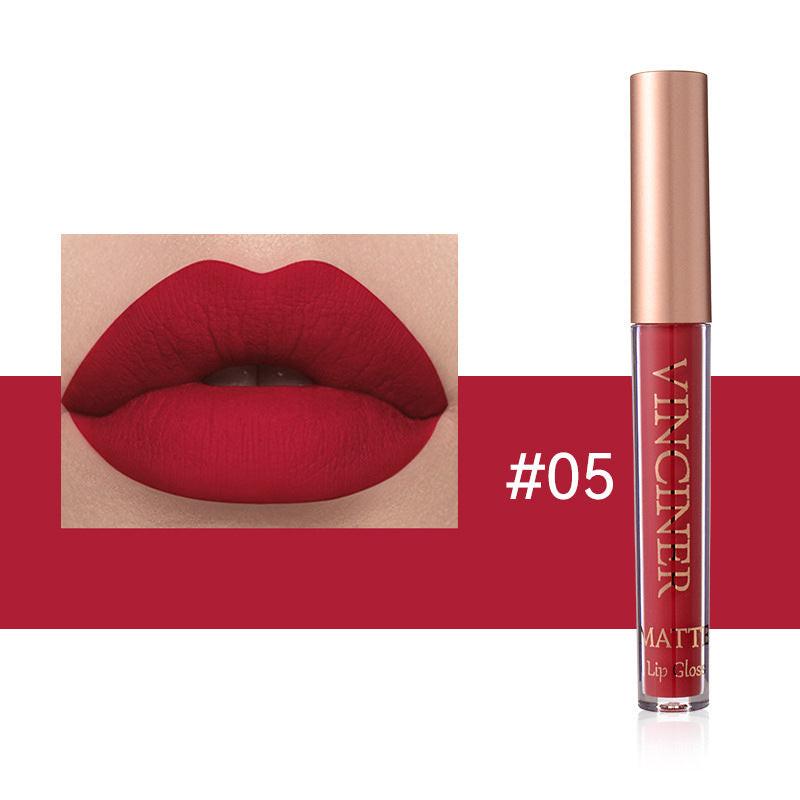 12 Colors Lip Lacquer Matte Liquid Lipstick Waterproof.