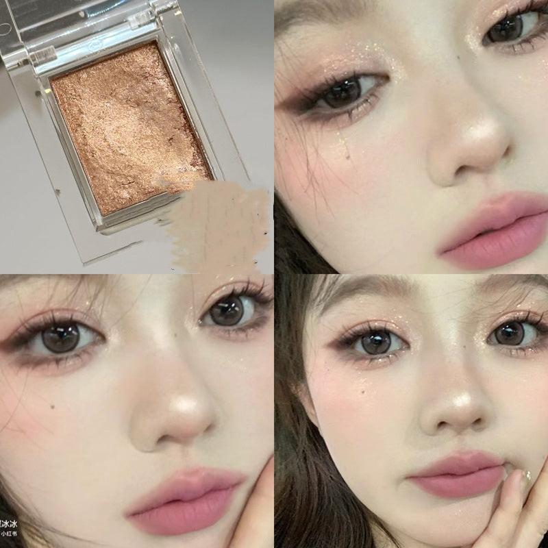 HERORANGE Charm Monochrome Eyeshadow Low Saturation Shimmer Matte.