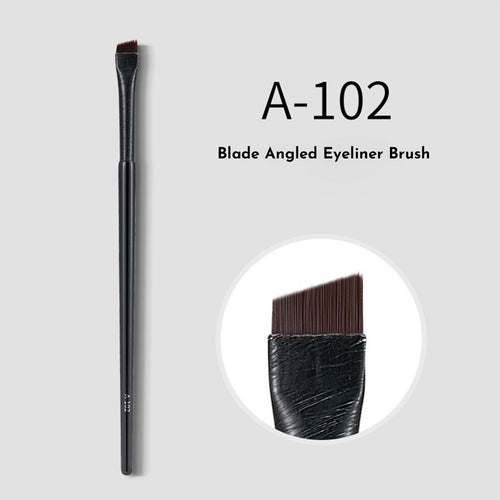 Eyebrow Eyeliner Brush Portable Small Angle Eyebrow Brush Makeup Tool Brushes Makeup Professional  Eyeliner Eyebrow Contour Makeup Brush Super Soft Fiber Comfortable Grip Soft And Natural Makeup Appli.