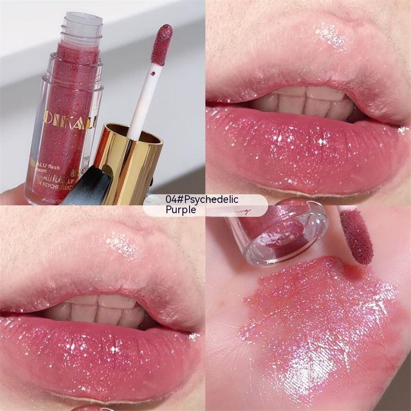 Transparent Lip Gloss Water Light Lipstick Cream Pure Desire.