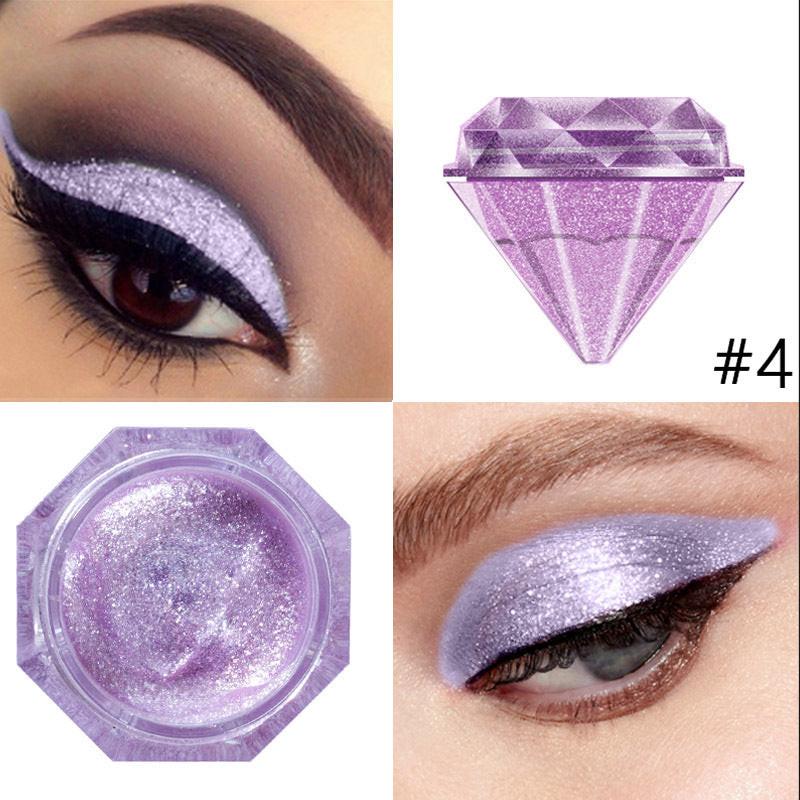 6 Colors Diamond Pearl Liquid Eyeshadow.