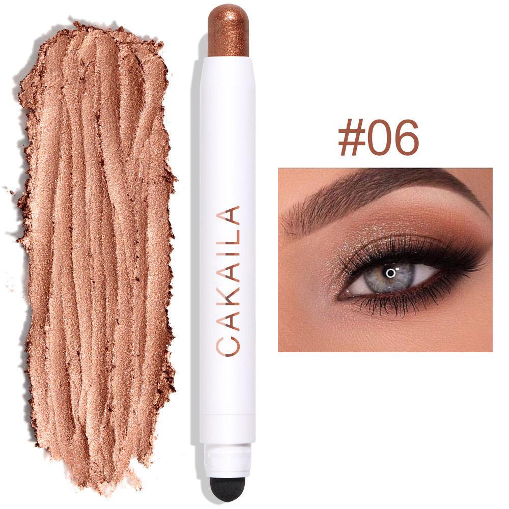 Double-headed Monochrome Pearlescent Eye Shadow Stick.