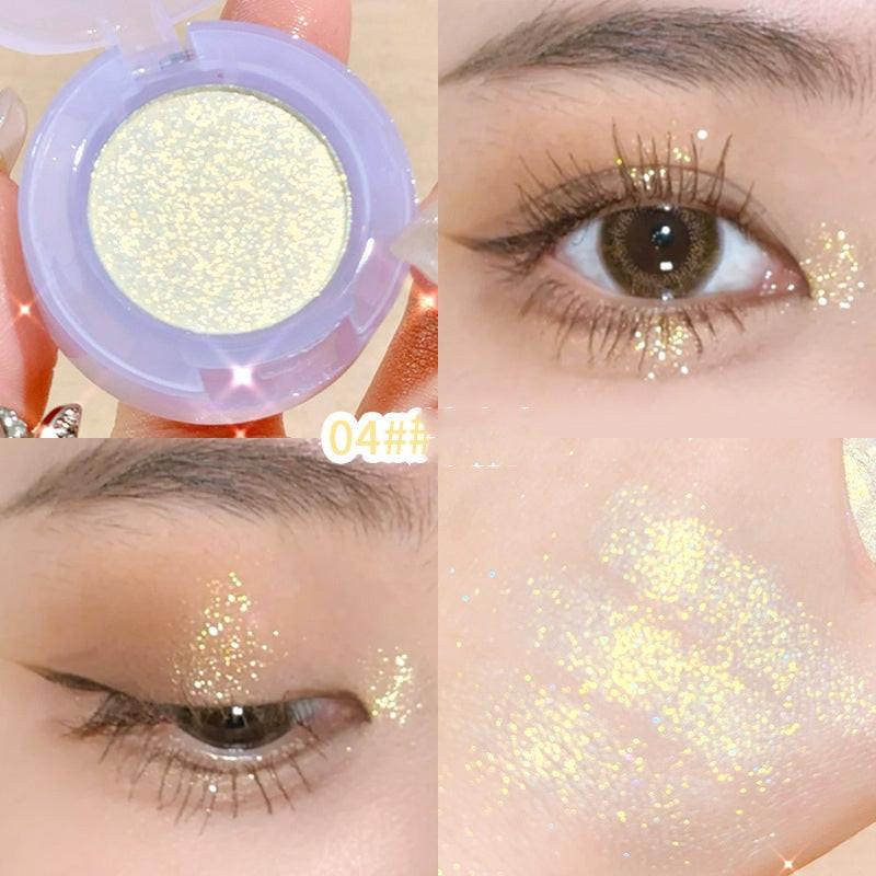 Earth Pearl Nude Makeup Beginners Lasting Affordable Non Halo Eyeshadow.