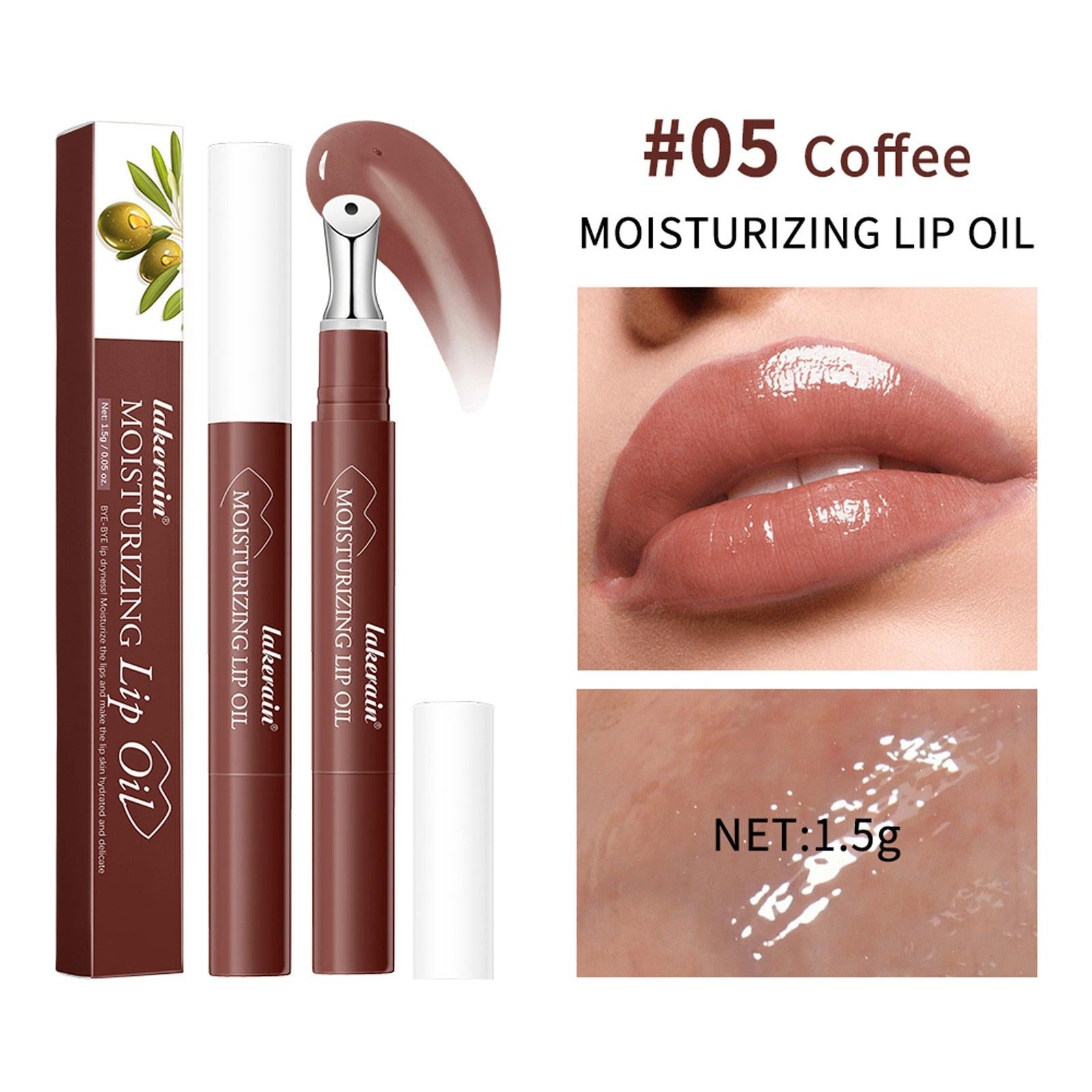 Nourishing Moisturizing Full Lips Lip Gloss Lip Balm.
