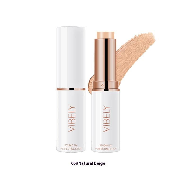 Three-dimensional Double-headed Highlight Contour Stick Facial Concealer Dark Circles Acne Marks Concealer Pen.