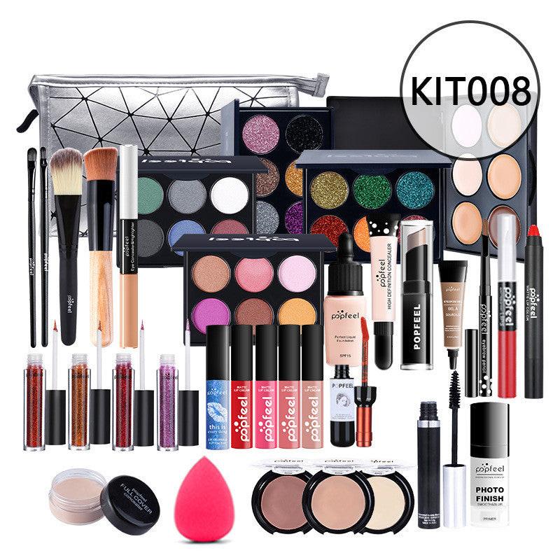 Makeup Cosmetics Set Beginner Combination Concealer Eyeliner Eyebrow Pencil.