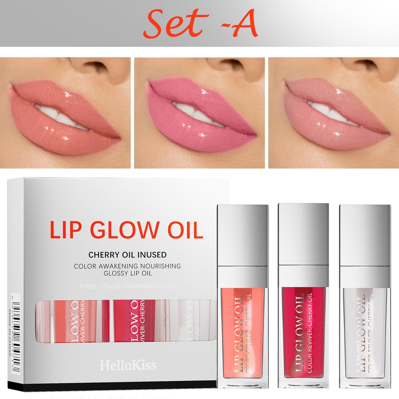 No Stain On Cup Moisturizing And Nourishing Lip Lip Gloss 3 Pack Suit.