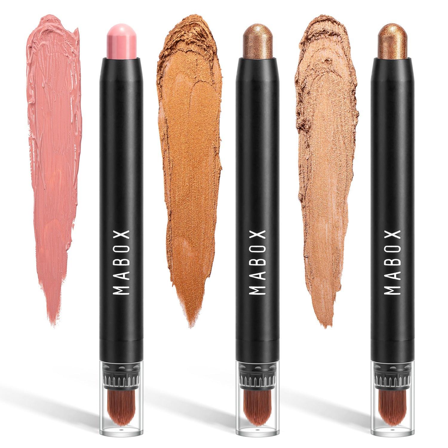 MABOX Waterproof Eye Shadow Stick Eye Makeup Color Pearlescent Pen.