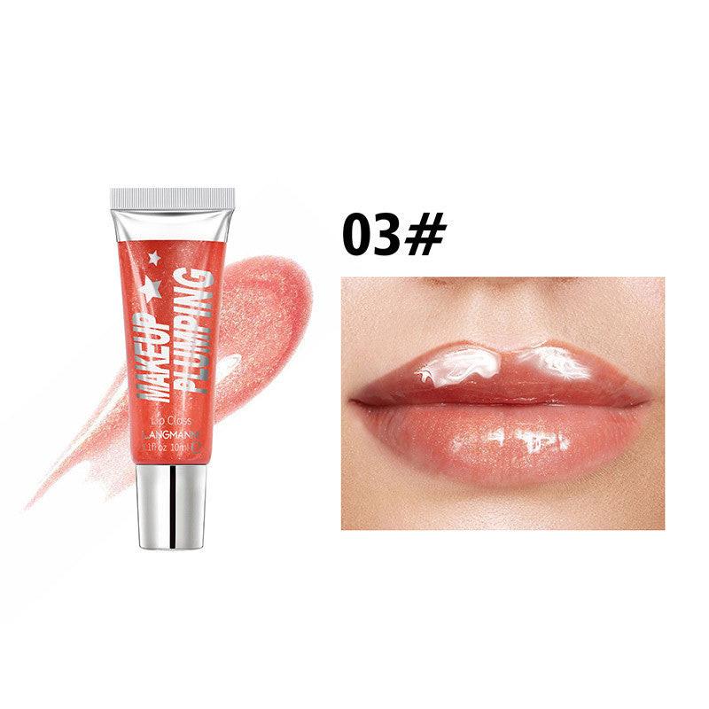 Transparent Lip Gloss Lotion Plump And Moisturize Lips.