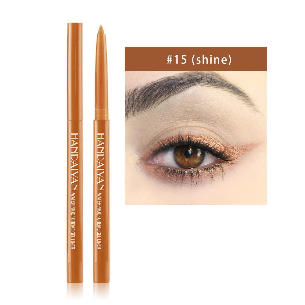 20 Color Cat Eye Makeup Waterproof Neon Colorful Liquid Eyeliner Pen Make Up Comestics Long-lasting Black Eye Liner Pencil.