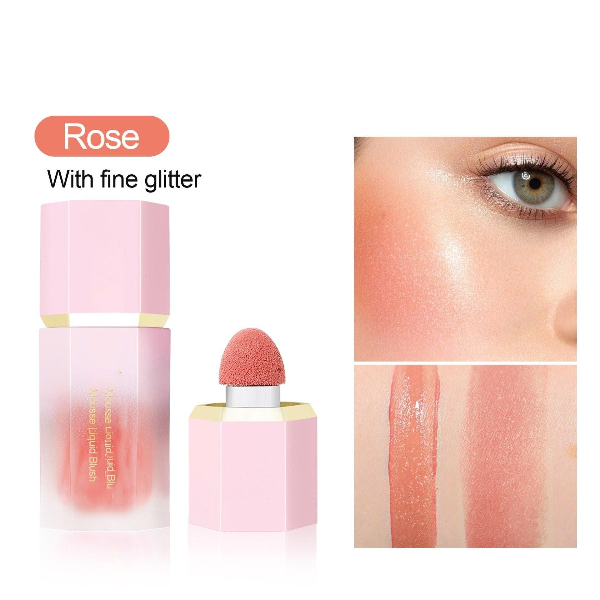 Liquid Powder Blusher Ruddy And Expansive Color Eye Shadow Cosmetic Makeup.