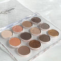 Magic Color Transparent 12 Color Eye Shadow Plate.