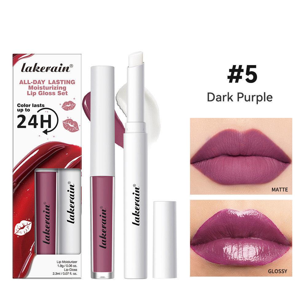 Moisturizing Lip Gloss Suit Long-lasting Matte.