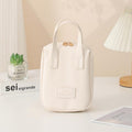 Handle-top Cosmetic Bag Ins Fashion Shell-shaped Handbag Toiletry Bags Travel High Capacity Portable Storage Make Up Bag.