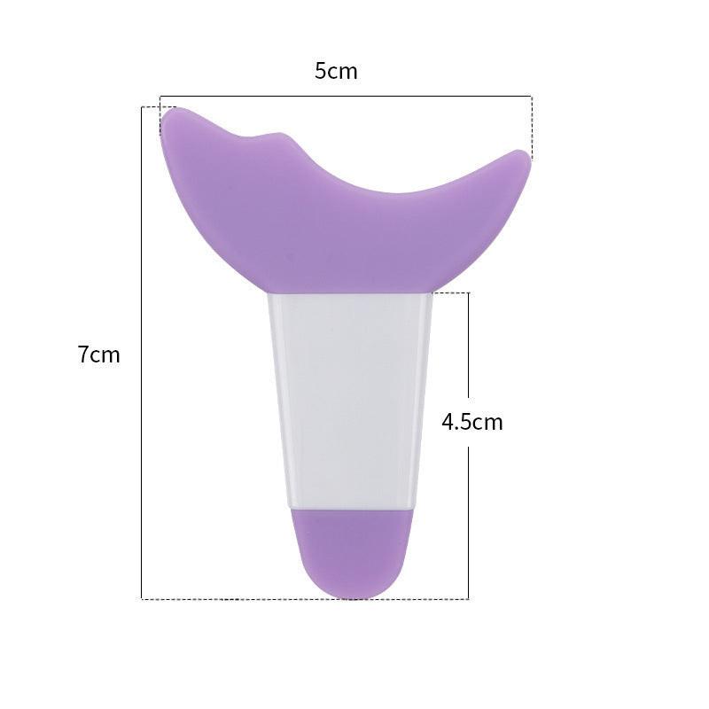 Silicone Mascara Eyelash Shield Applicator Guard Tool Multifunction Eyelash Eyeshadow Pads Reusable Eyelashes Guide Tool Makeup Stencil Aid Makeup Template Tool Outline Eyes Eyeliner Eyelash Guide Too.