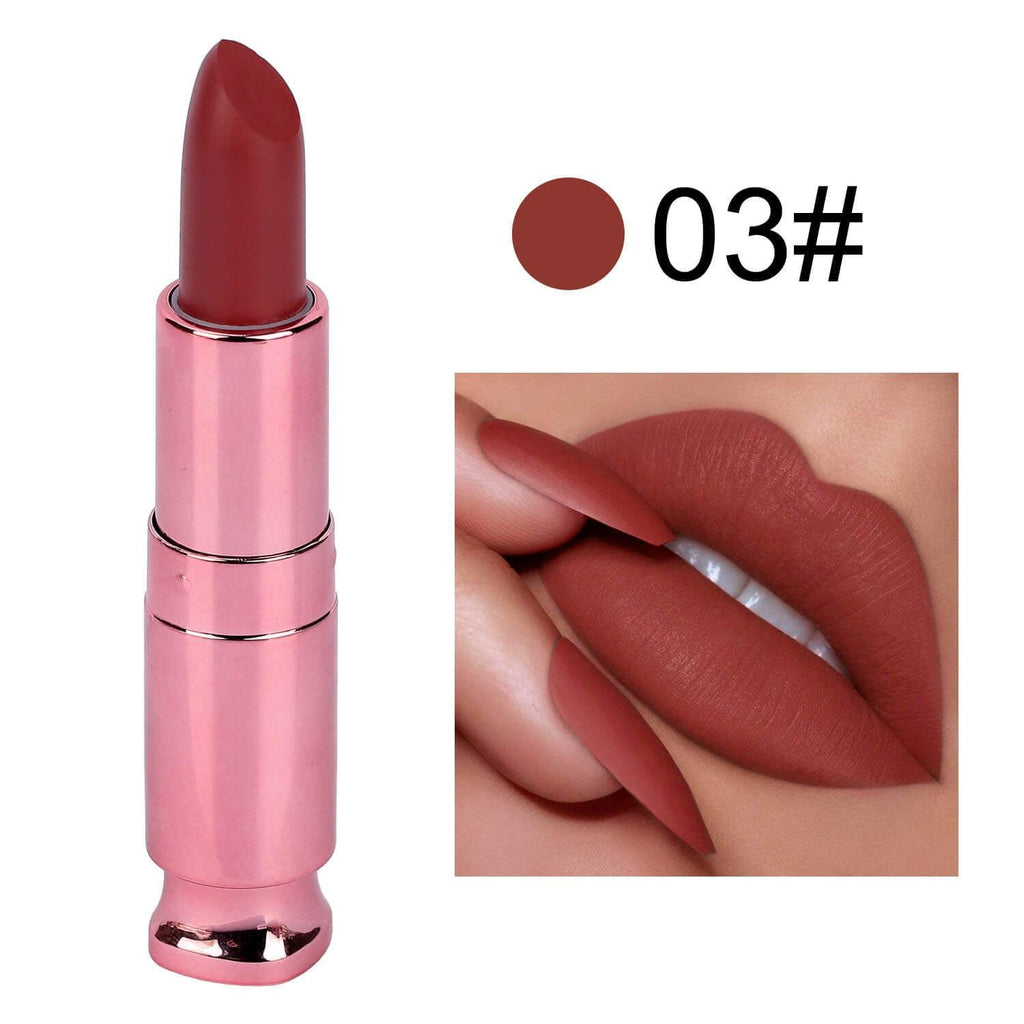 Easy To Color Matte No Stain On Cup Long Lasting Lipstick Lip Balm.