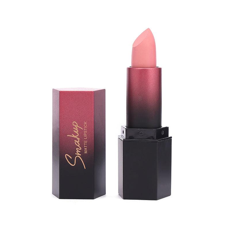 10 Colors Discoloration Resistant Matte No Stain On Cup Makeup Lipstick.