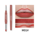 Double-headed Lipstick Lip Liner Does Not Fade No Stain On Cup.