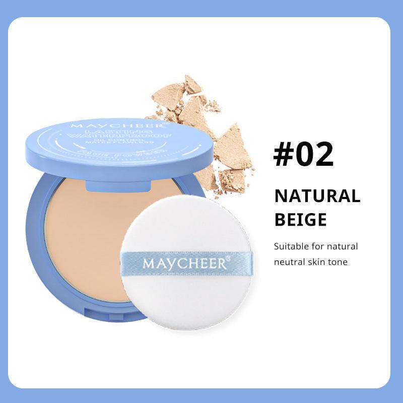 Beauty Powder Waterproof Repair Natural Concealer Long-lasting Finishing Oil Control.