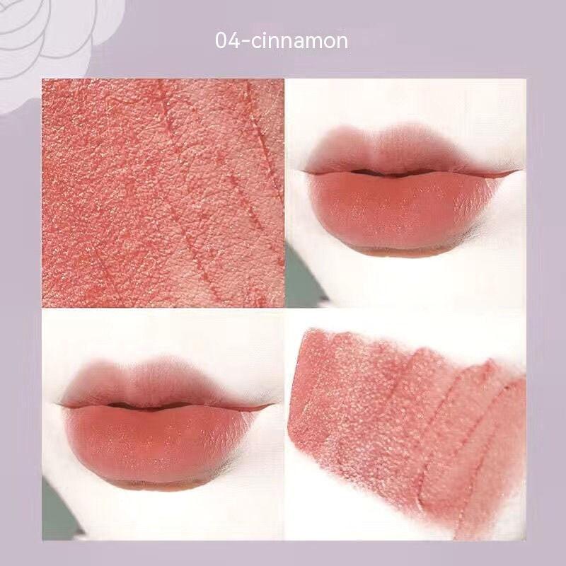 Matte Finish Long Lasting No Stain On Cup Discoloration Resistant Lipstick Lip Liner.
