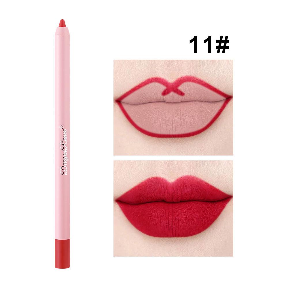 Lip Liner Waterproof Matte Finish Cameo Brown Hook Line Lip Lipstick Pen.