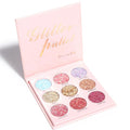 Matte And Metallic 9 Shades Of Glitter Eyeshadow.