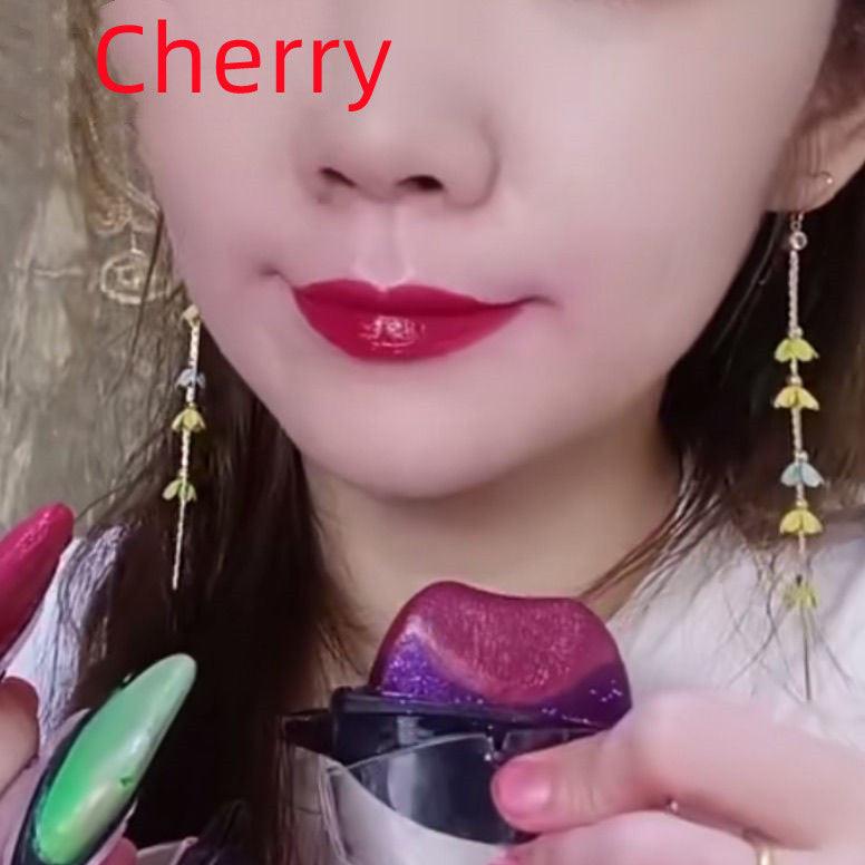 Lazy Lipstick One Kiss Molded Waterproof Moisturizing Moisturizer.
