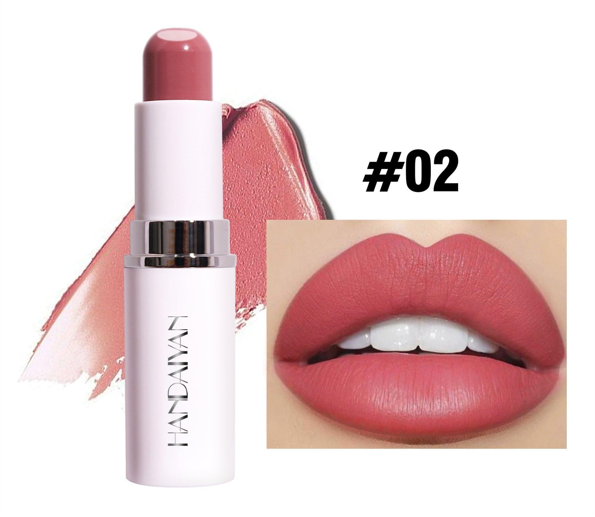 Lipstick Lipstick Two-in-one Sandwich Female Matte Moisturizing.