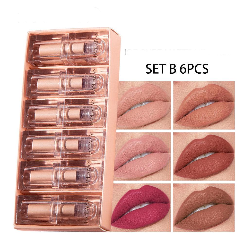 Crystal Square Tube Matte Matte Lipstick Set.