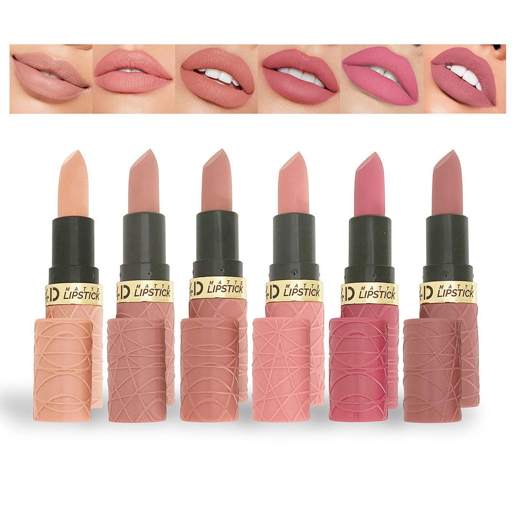 6-pack Matte Finish Lipstick Lasting.