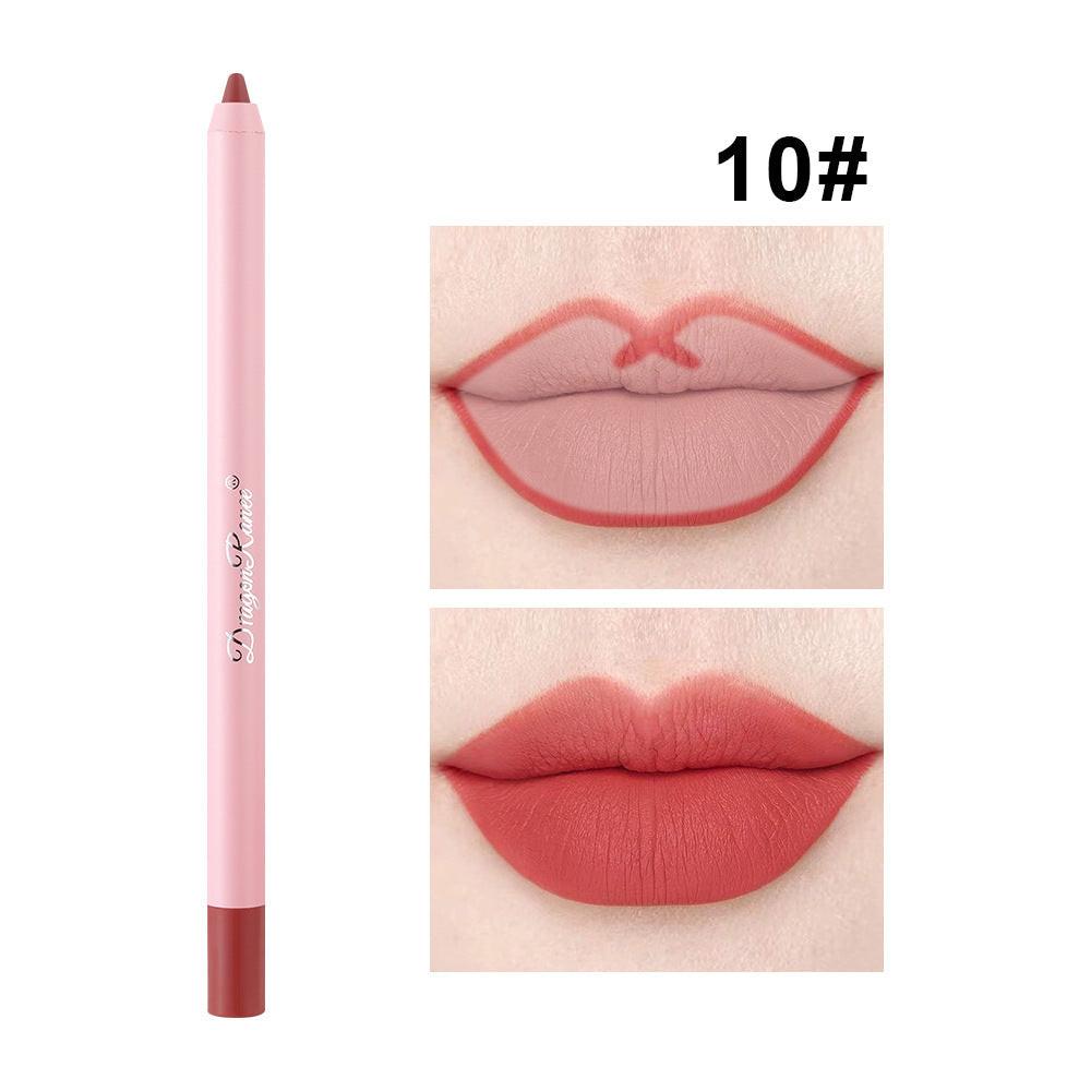 Lip Liner Waterproof Matte Finish Cameo Brown Hook Line Lip Lipstick Pen.