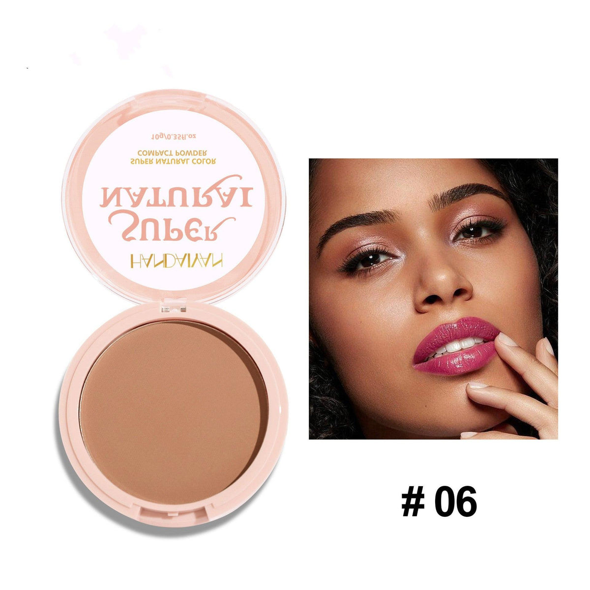 Matte Finish Powder Finishing Powder Long Lasting Smear-proof Makeup Waterproof.